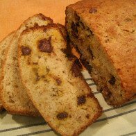 Curry Chocolate Chunk Banana Bread