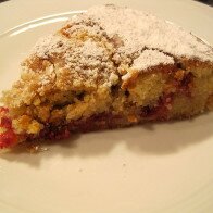 Cranberry Vanilla Coffee Cake