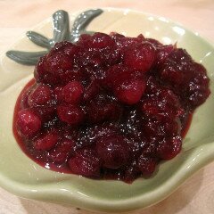 Maple Brown Sugar Cranberry Sauce