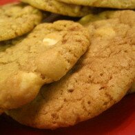 White Chocolate Heath Cookies