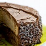 Chocolate Peanut Butter Marble Cake