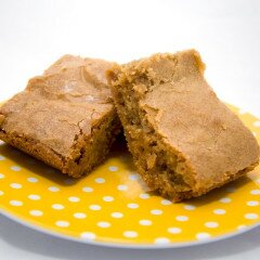 Brown Butter Toffee Blondies