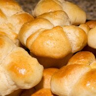 Bubble-Top Brioche Rolls