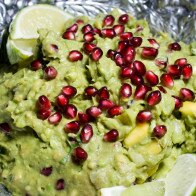 Pomegranate and Mango Guacamole