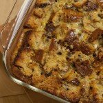 Holiday Bread Pudding with Homemade Spiced Orange-Pistachio-Hazelnut Bread