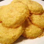 Lemon Cornmeal Shortbread Cookies