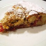 Cranberry-Vanilla Coffee Cake