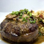 Filet Mignon with Mushroom Brandy Sauce