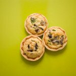 Itty Bitty Mushroom Quiches