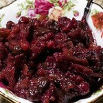 Cranberry, Shallot, and Dried Cherry Chutney