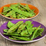 Sesame Snow Pea Salad