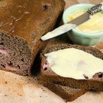 Strawberry-Lavender Buckwheat Bread with Lemon Curd