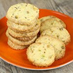 Pistachio-Orange Shortbread Cookies