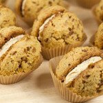 Pumpkin-Toffee Cookies with Salted Caramel Cream Cheese Frosting