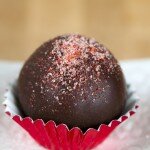 Pistachio Crunch Truffles with Strawberry Sugar Dust