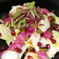 Fennel and Endive Salad with Pomegranates and Pistachios