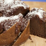 Salted Coconut-Chocolate Bundt Cake | www.spachethespatula.com #recipe