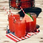 Minty Watermelon-Cucumber Cooler