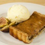 Pine Nut Tarts with Rosemary Ice Cream and Glazed Figs