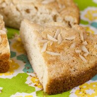 Simple Almond Shortcake | www.spachethespatula.com #recipe