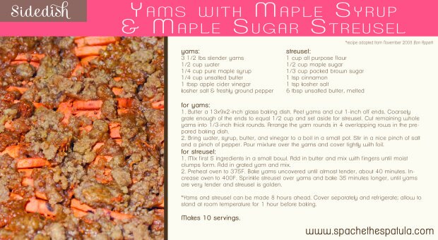 Maple Yams