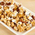 Bacon and Cashew Caramel Corn | www.spachethespatula.com #recipe