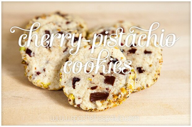 Cherry-Pistachio Cookies | www.spachethespatula.com #recipe