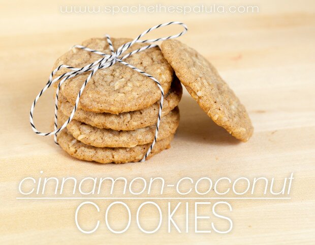 Cinnamon Coconut Cookies | by Spache the Spatula (www.spachethespatula.com)