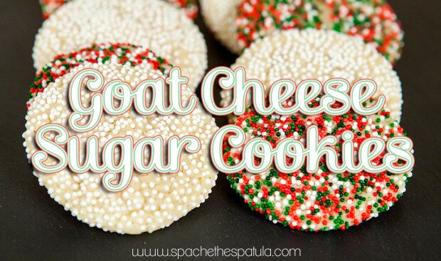 Goat Cheese Sugar Cookies | www.spachethespatula.com #recipe