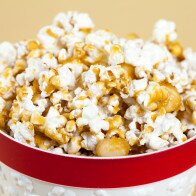 Macadamia Butter Crunch Popcorn | www.spachethespatula.com #recipe