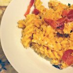 Pumpkin Mac & Cheese with Bacon | www.spachethespatula.com #recipe