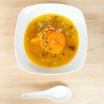 Roast Pumpkin Soup with Gruyère | www.spachethespatula.com #recipe