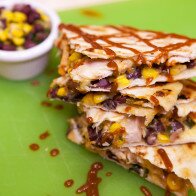 BBQ Chicken Quesadillas | www.spachethespatula.com #recipe