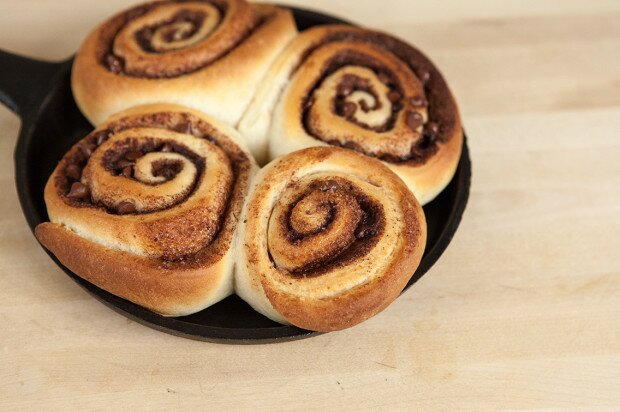 Chocolate Cinnamon Rolls | www.spachethespatula.com #recipe