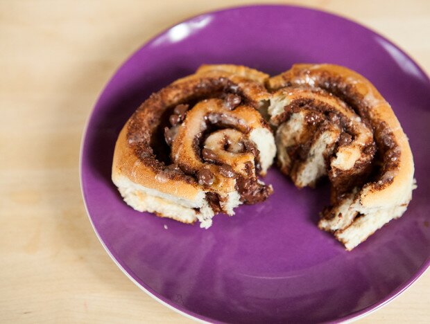 Chocolate Cinnamon Rolls | www.spachethespatula.com #recipe