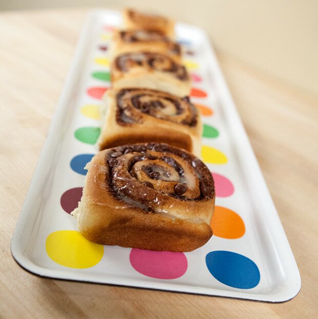 Chocolate Cinnamon Rolls | www.spachethespatula.com #recipe