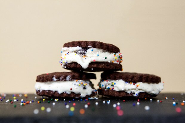 Oreo Ice Cream Sandwiches