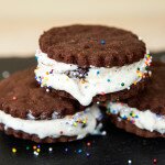 Oreo Ice Cream Sandwiches | www.spachethespatula.com #recipe