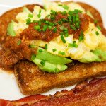 My Favorite Eggs (with avocado and salsa) | www.spachethespatula.com #recipe