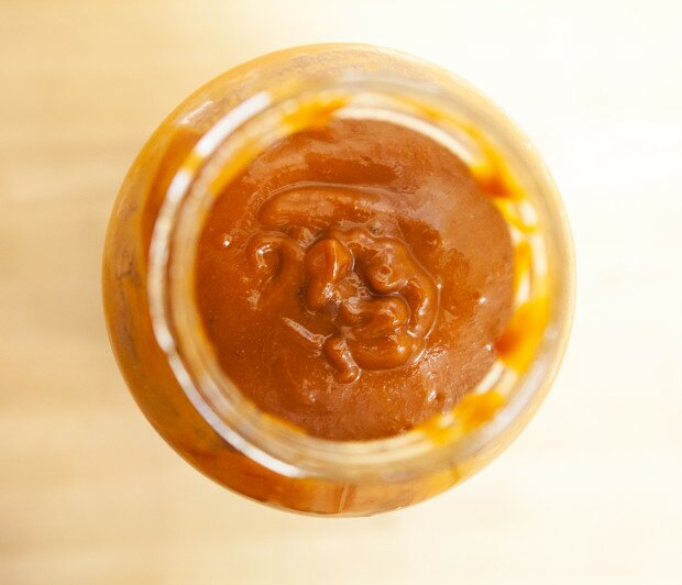 Spicy-Sweet BBQ Sauce | www.spachethespatula.com #recipe