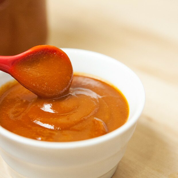 Spicy-Sweet BBQ Sauce | www.spachethespatula.com #recipe