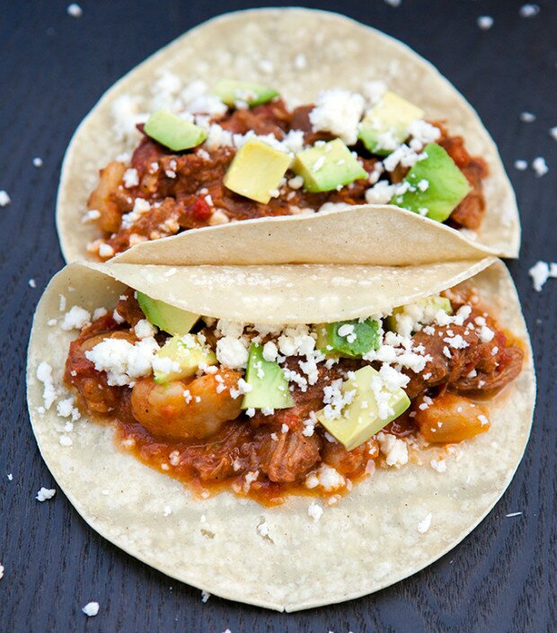 Pork Tinga Tacos | www.spachethespatula.com #recipe