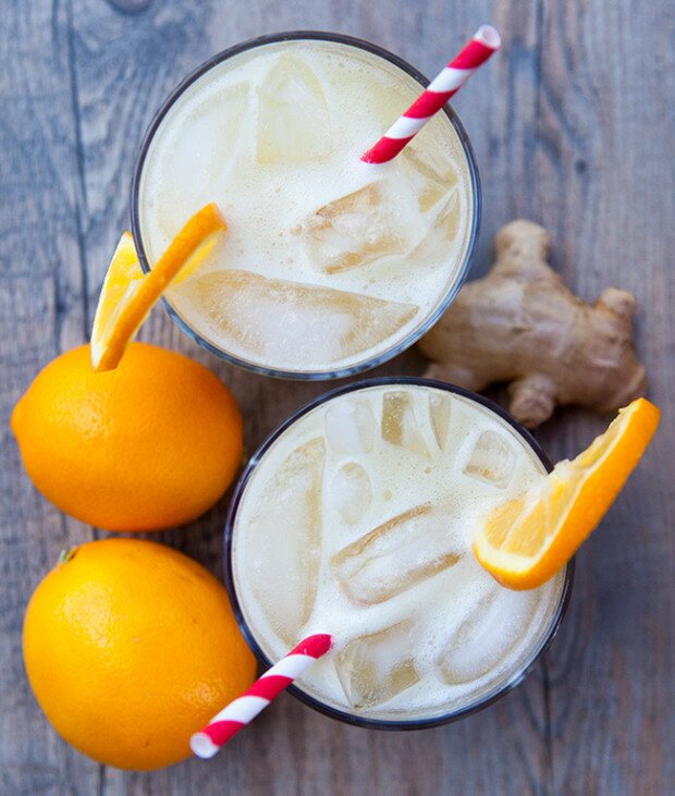 Spicy Ginger Meyer Lemonade