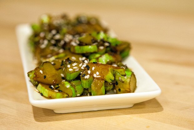 Stir-Fried Broccoli Stems | www.spachethespatula.com #recipe