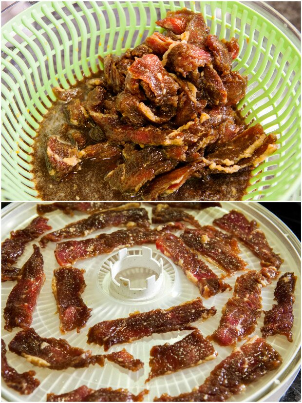 Spicy-Teriyaki Beef Jerky | www.spachethespatula.com #recipe