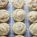 Salted White Chocolate Lavender Cookies | www.spachethespatula.com #recipe