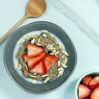 Spiced Banana Steel-Cut Oats | www.spachethespatula.com #recipe