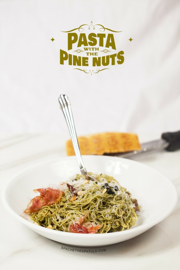 Pasta with the Pine Nuts | www.spachethespatula.com #recipe