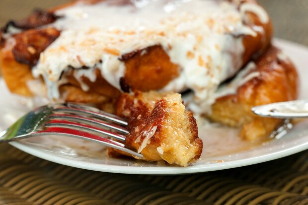 Coconut Cream Pie French Toast | www.spachethespatula.com #recipe