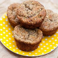 Banana Oat Muffins #glutenfree | www.spachethespatula.com #recipe